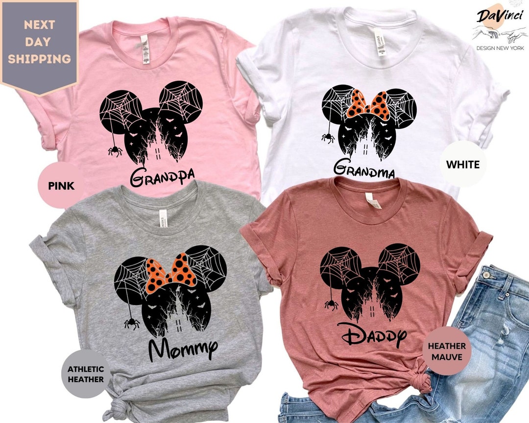 Disneyland Family Shirts, Personalized Matching Shirts, Castle Shirts