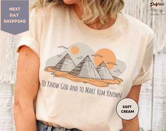 Classical Conversations Boho Shirt, To Know God and Make Him Known Shirt, Homeschool Mom Gift, Christian Homeschool Shirt