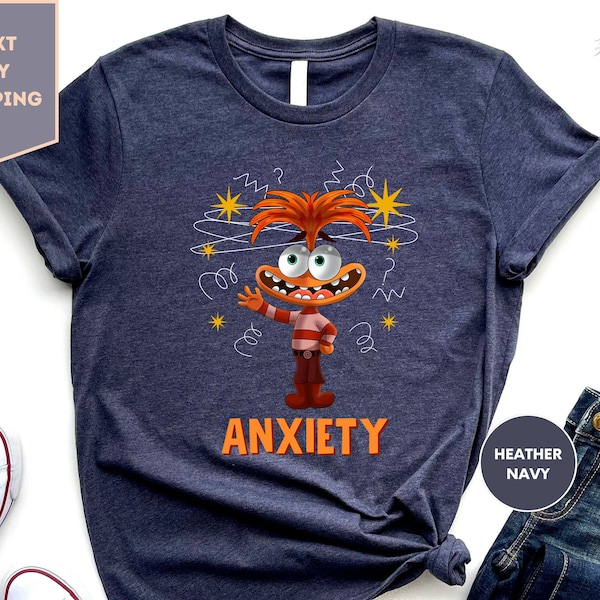 Inside Out Anxiety Shirt, Inside Out Characters Shirt, Inside Out 2 Shirt, Inside Out 2 Family Matching Shirt