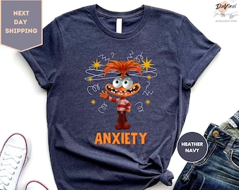 Inside Out Anxiety Shirt, Inside Out Characters Shirt, Inside Out 2 Shirt, Inside Out 2 Family Matching Shirt