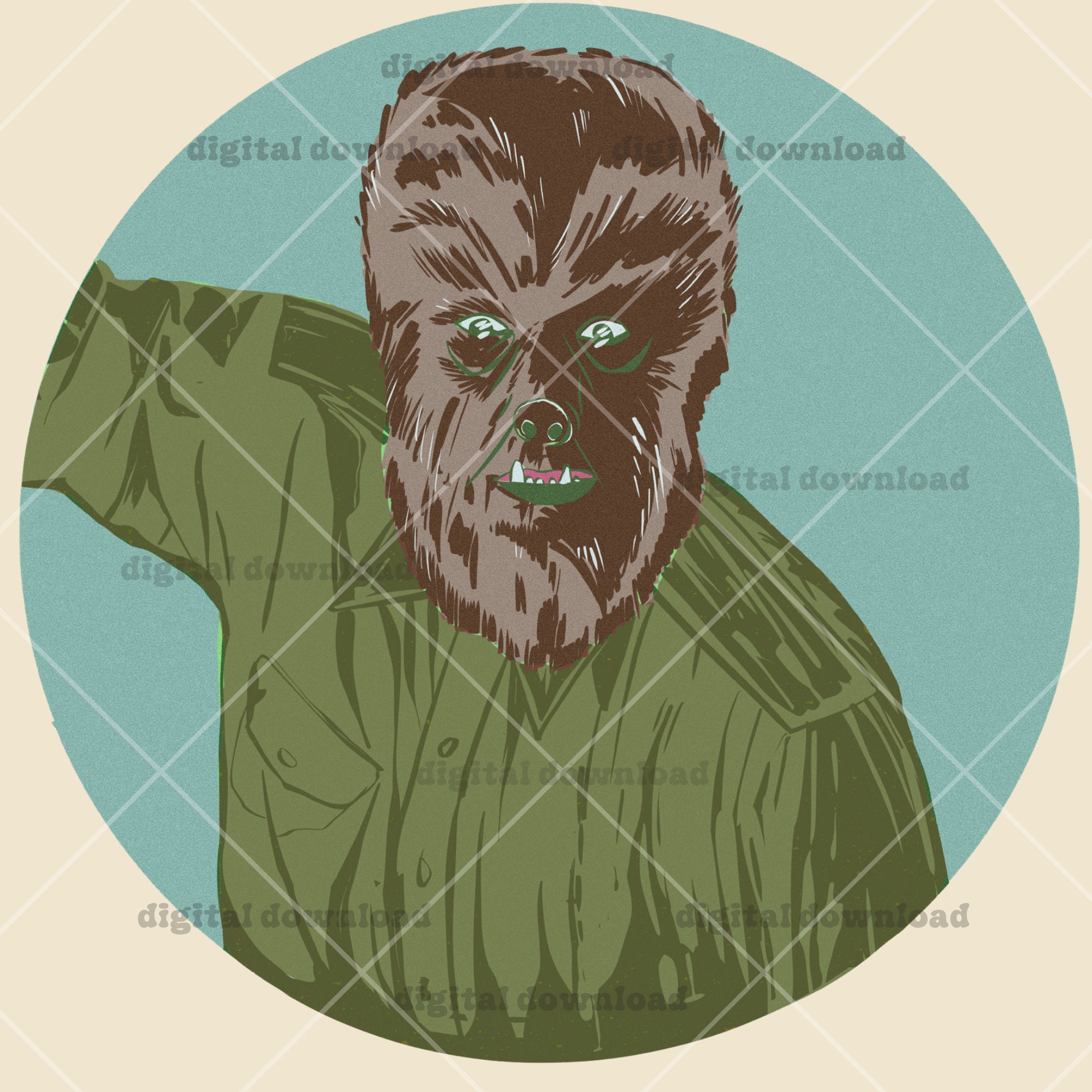 Halloween Monster Mash Digital Download Printable Poster - Etsy