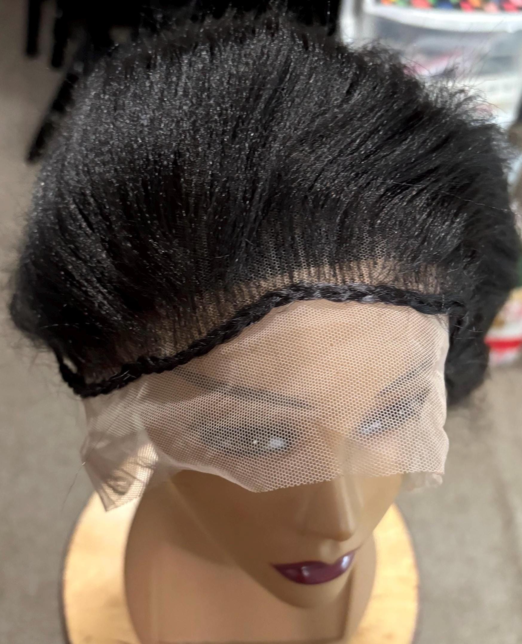 Black Fulllace Wig Full Lace Wig cap 2029 full lace human wig - 22 main image 2