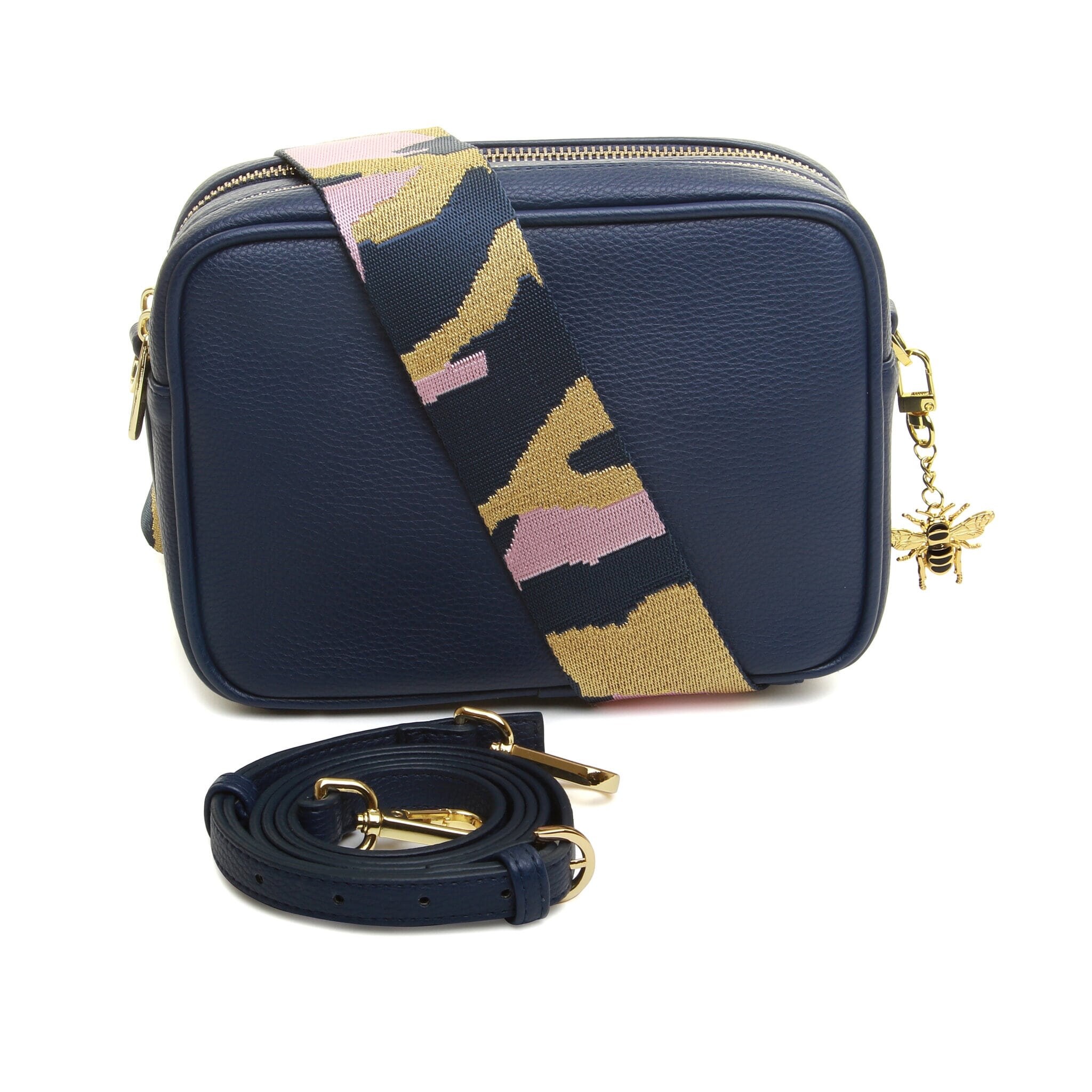 Navy hotsell camera bag