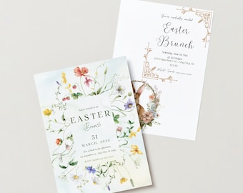Easter Brunch Invitations