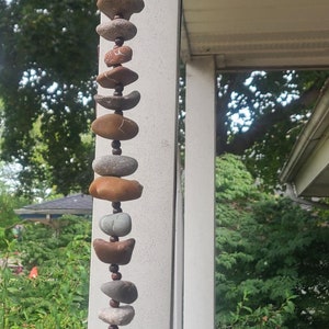 Lighting stone & sandstone silent windchime