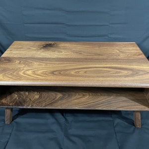 Walnut Waterfall Coffee Table