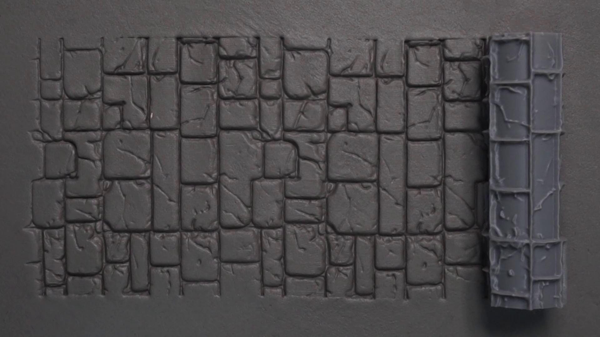 Fantasy Terrain Awaits: 3d-printed Texture Rollers for Dnd & Warhammer ...
