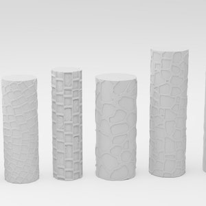 Level Up Your Miniature Painting and DnD Terrain Building with our Texture Rollers - Choose Roller Type - Choose Quantity of Rollers - Set 1
