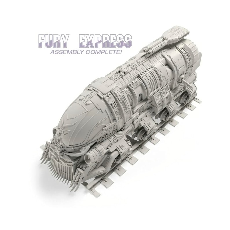 Modular Wartrains by Engin3d Playable Scenery for Sci-fi Wargaming ...