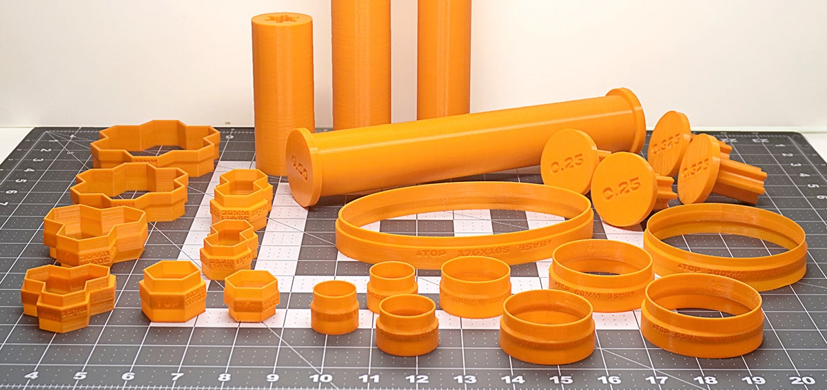 Crafting Essentials Bundle: Texture Sheet Rollers Base Cutters For DnD Models Display Jewelry