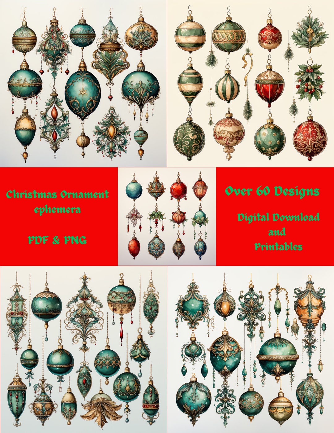 Beautiful Ephemera Digital Downloads and Printable Paper for - Etsy