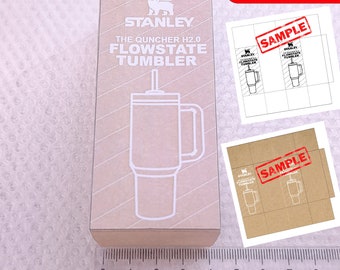Mini Stanley Box Template - Digital Download file Printable Miniatures!
