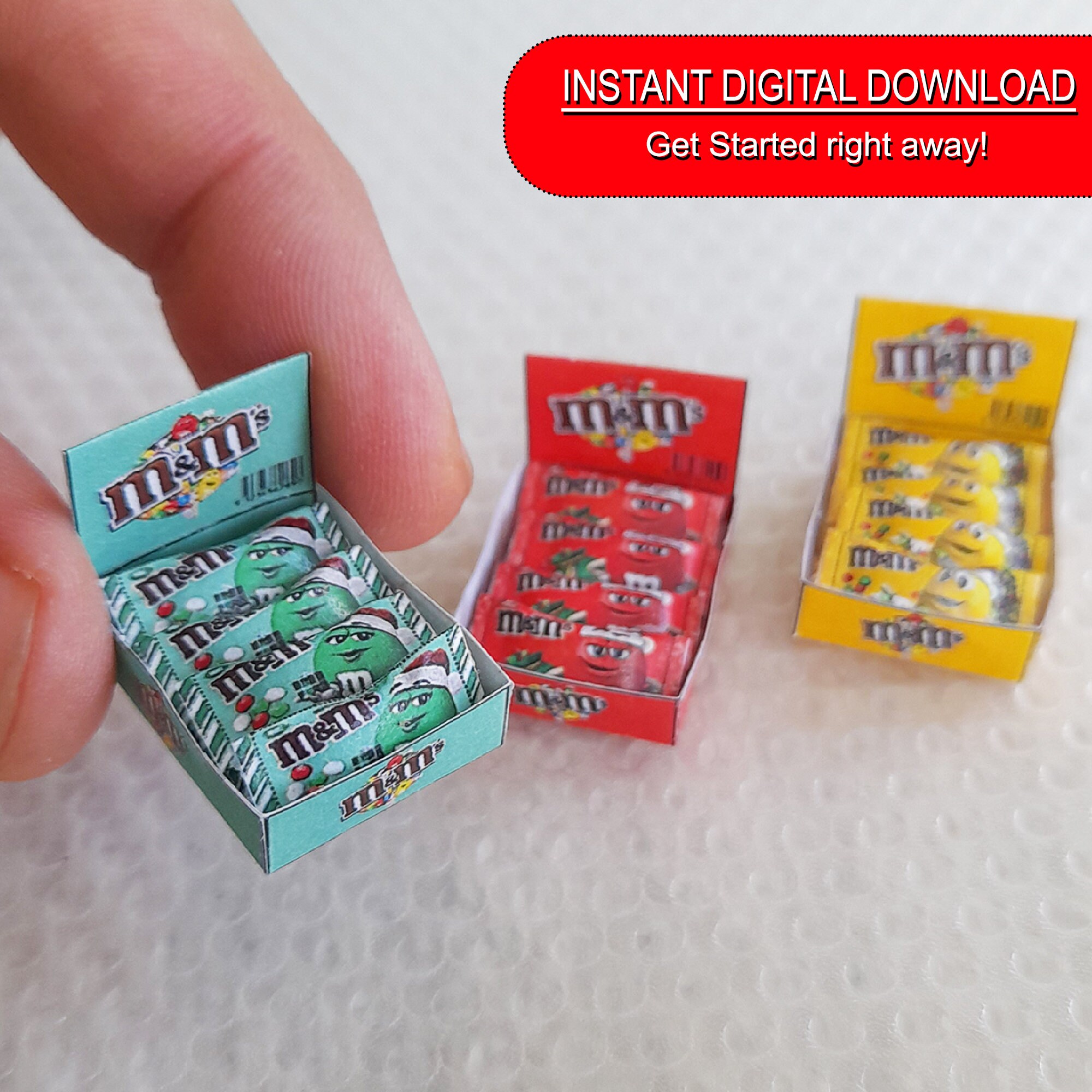 39 Pieces Miniature Chocolate Candy Set Mini Groceries Candies ...