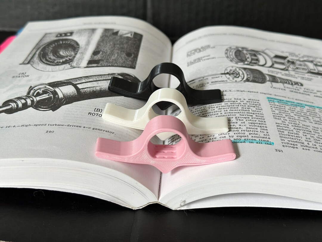 One Handed Book Page Holder Accessibility Book Holder Etsy