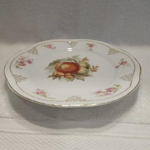 Zeh Scherzer ZS & Co Royal Fruit Plate Bavaria New York