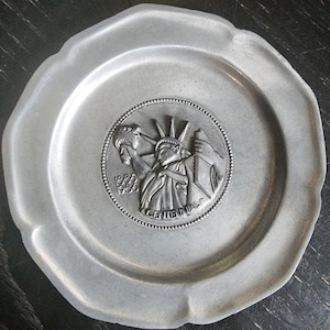 Superb Heritage Collectors Series Centennial Pewter Plate