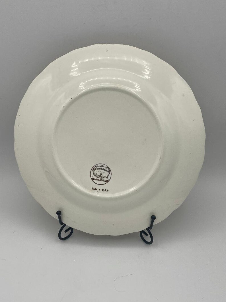 Vintage Tennessee Collector Plate10g7 With Hanger Etsy