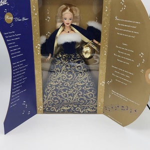 Barbie Doll Ring in the New Year Mattel Vintage 2001-plays Auld Lang Syne