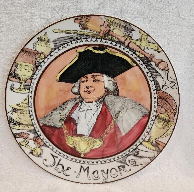 Royal Doulton "The Mayor" English Collector Plate