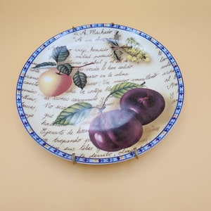 Formalities by Baum Bros Eden Collection 8&quot; Salad Plates Eva Seth with hanger