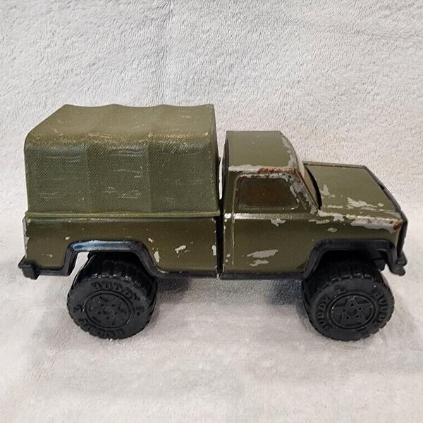 Buddy L Army Military Truck Jeep Transport Vintage