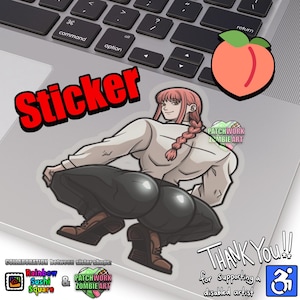 Sticker | Makimommy | Thiccumz Girlz Series | Dank Meme | Powerful Buns | CSM