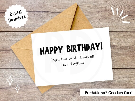 Nobleworks Funny Birthday Greeting Cards - 36 Assorted Designs With 5x7 Envelopes - Birthday Favorites Set