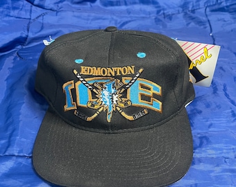 Vintage Edmonton Ice Hockey Snapback Hat