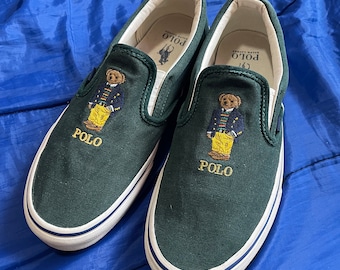 Polo ralph lauren men's slip on shoes 2025