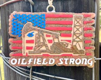 Oilfield Strong Car Freshie