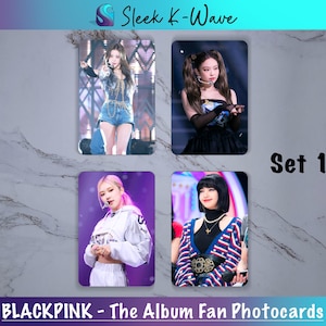 BLACKPINK - Lovesick Girls Custom Photocards