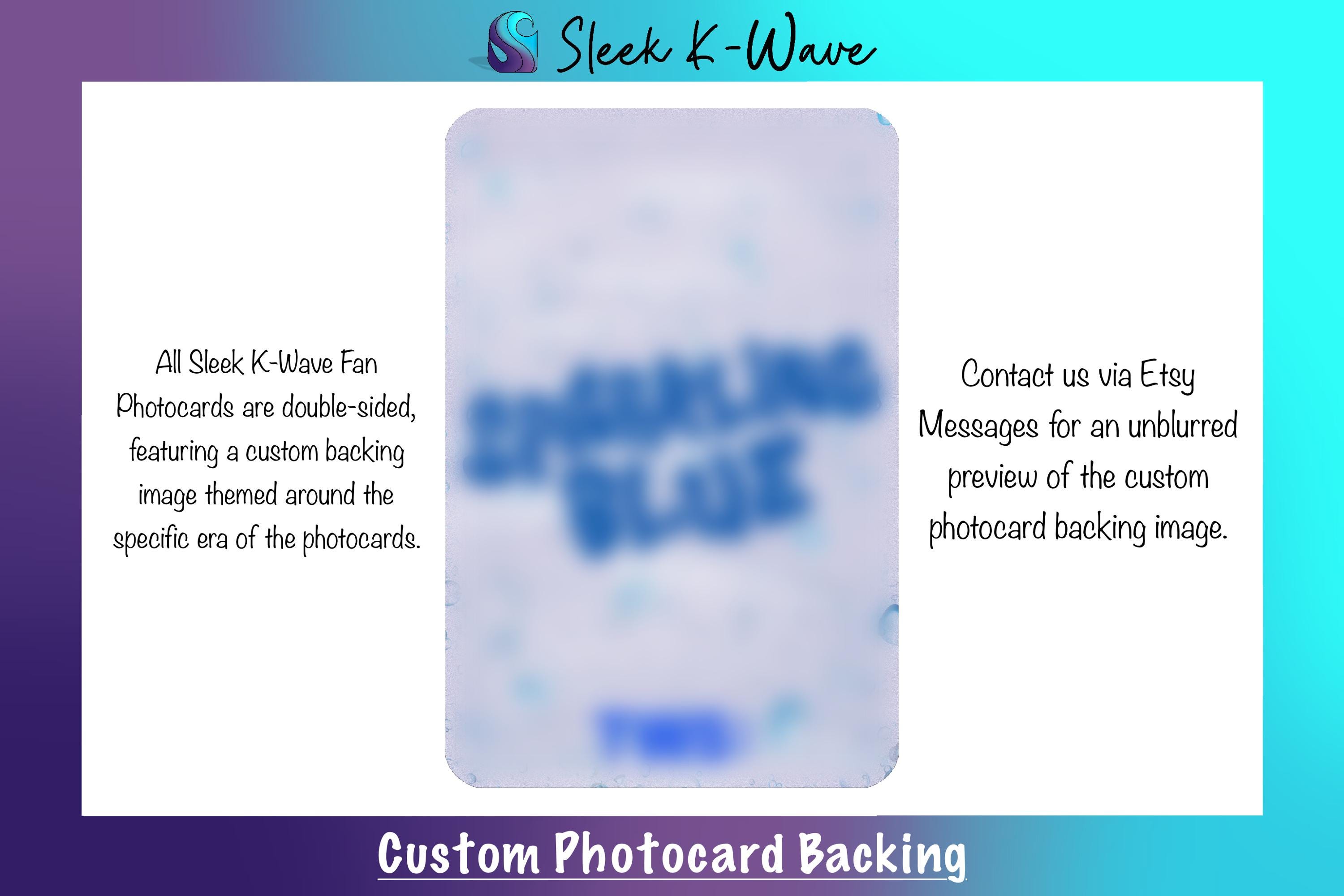 TWS - Sparkling Blue Custom Fan-made K-pop Photocards - Etsy