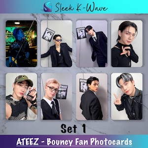 ATEEZ - The World EP.2 : OUTLAW cartes photo K-pop personnalisées faites par des fans