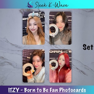 ITZY - Cartes photo K-pop personnalisées UNTOUCHABLE faites par des fans