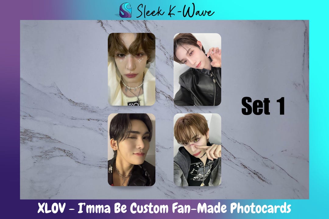 XLOV - I'mma Be Custom Fan-made K-pop Photocards - Etsy