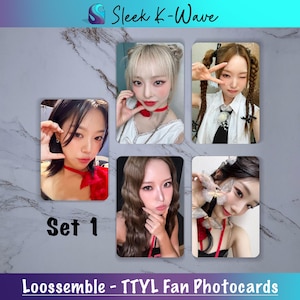 Lossemble - Cartes photo K-pop personnalisées TTYL faites par des fans