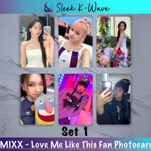 NMIXX - Aimez-moi comme ça, cartes photo K-pop personnalisées créées par des fans