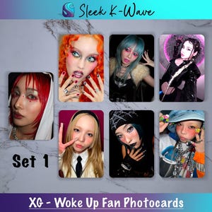 XG (Xtraordinary Girls) - Cartes photo K-pop personnalisées faites par des fans