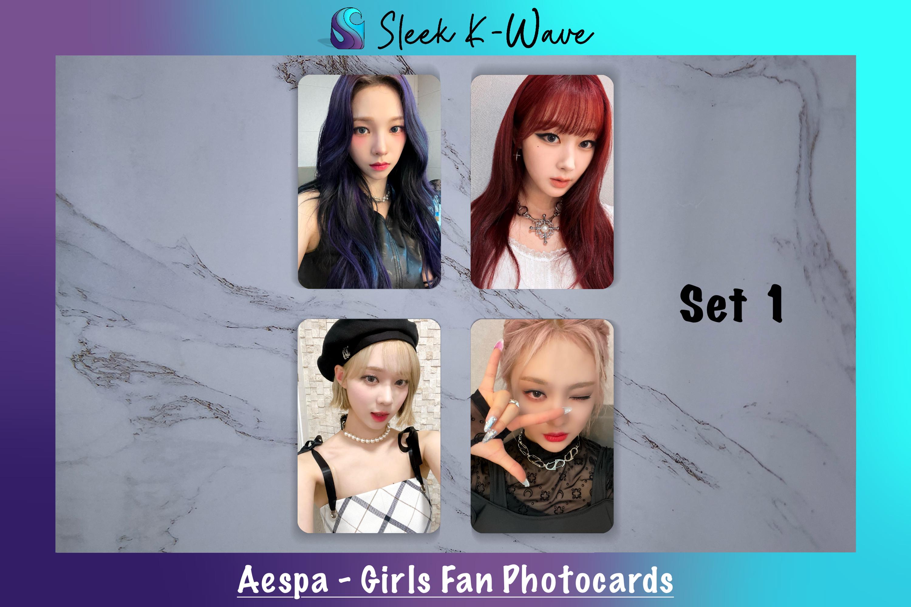 Aespa Winter Girls Photocard - Etsy