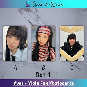 Yves - Cartes photo K-pop personnalisées créées par des fans pour Viola