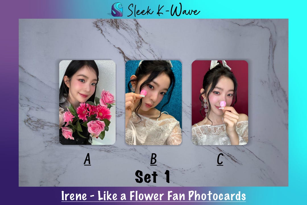 Red Velvet IRENE Like A Flower mu-moセット RED VELVET IRENE ALBUM LIKE A FLOWER MUMO JAPAN POB PRE