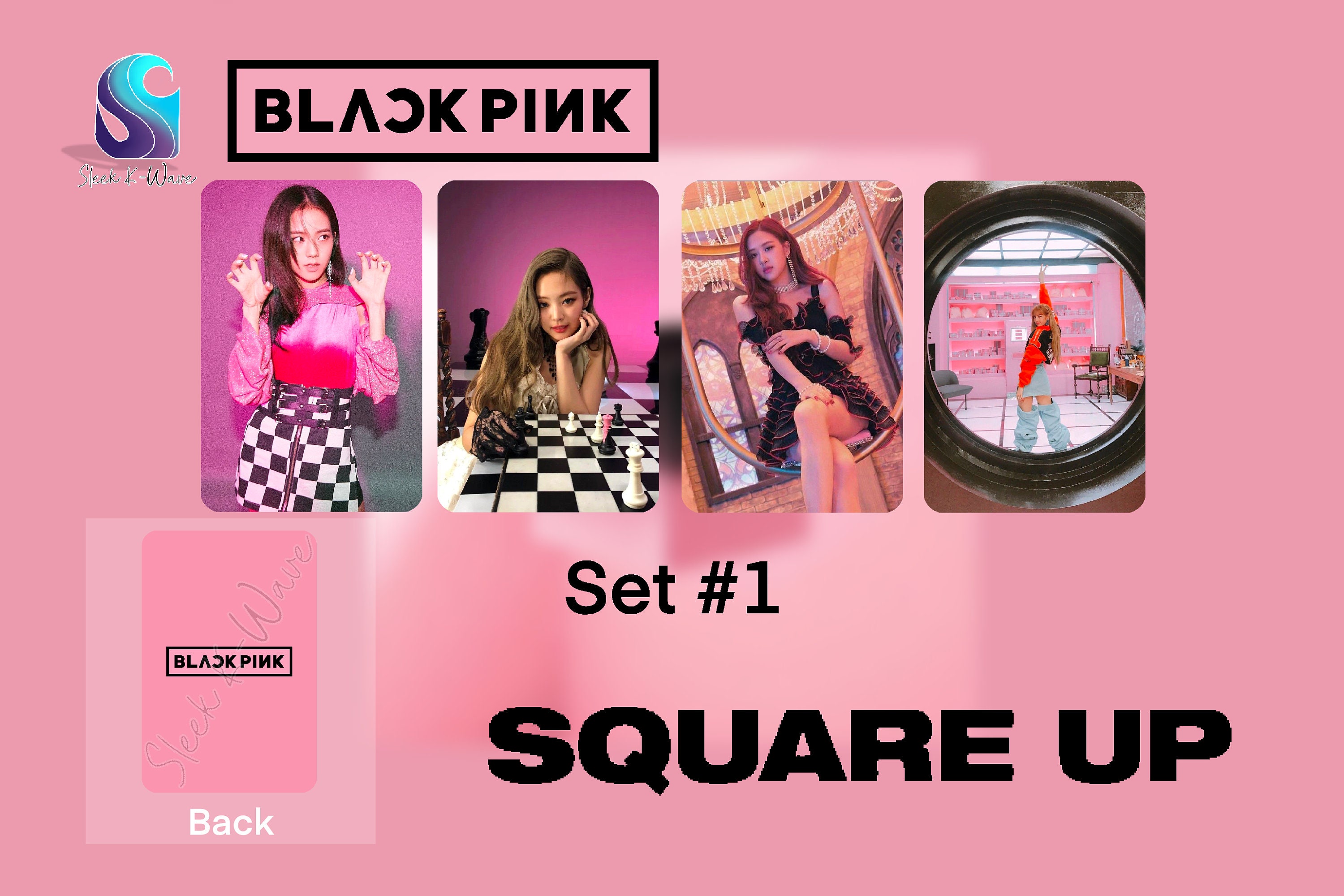 photocards blackpink square up countdown live ( - Acquista