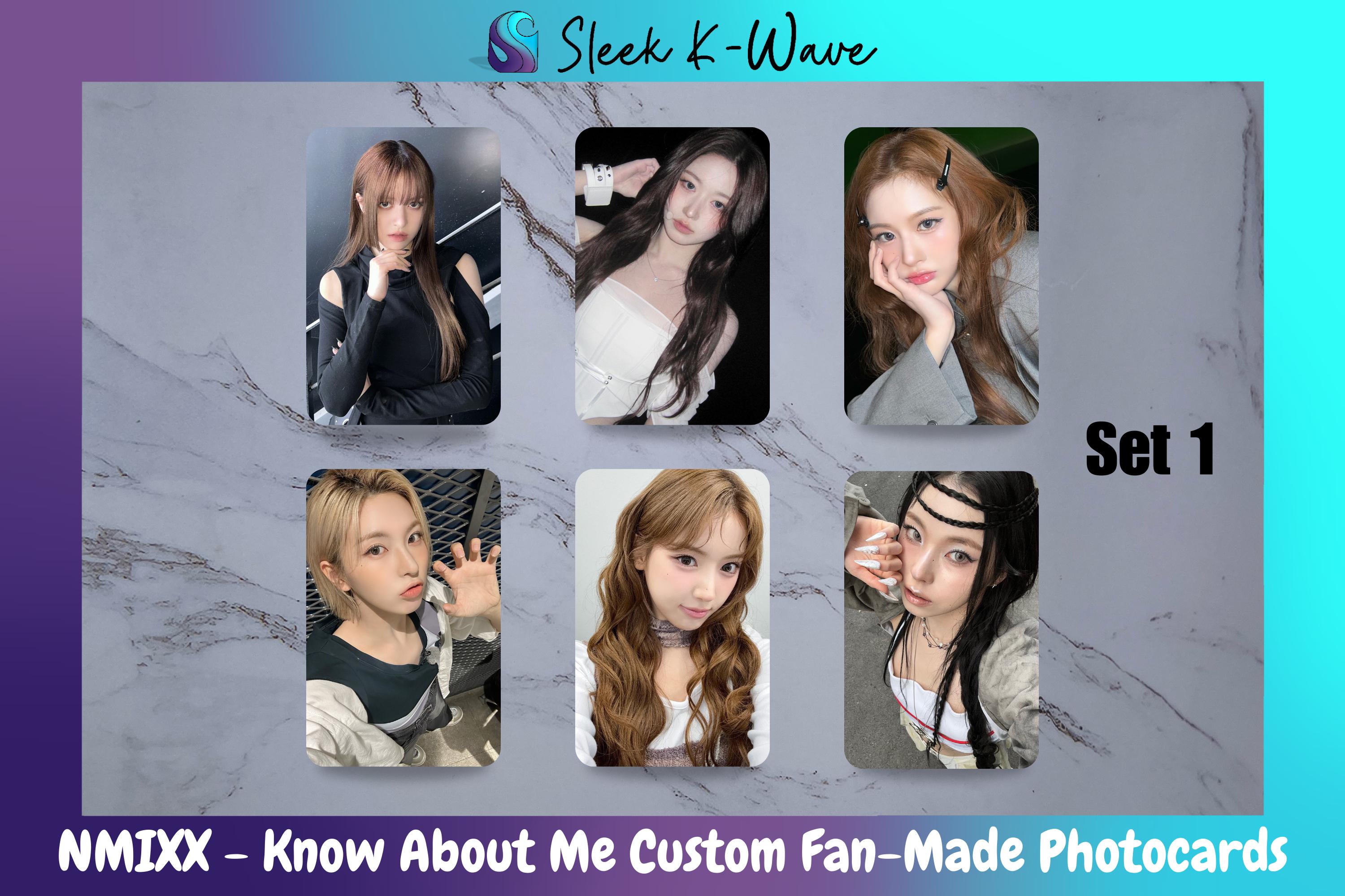 NMIXX - Know About Me カスタムファンメイドK-popフォトカード - Etsy 