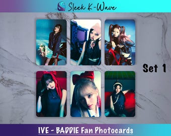 IVE - BADDIE Custom Fan-Made K-pop Photocards
