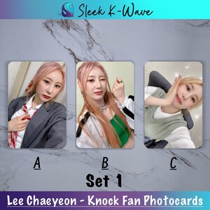 LEE CHAE YEON - Cartes photo K-pop personnalisées faites par des fans