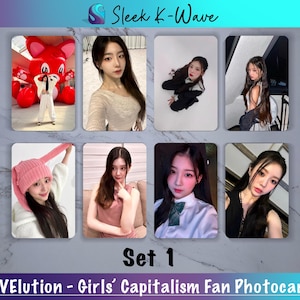 LOVElution (TripleS) - Cartes photo K-pop personnalisées Capitalism pour filles faites par des fans