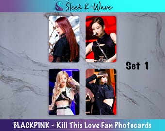 BLACKPINK - Kill This Love Custom Fan-Made K-pop Photocards