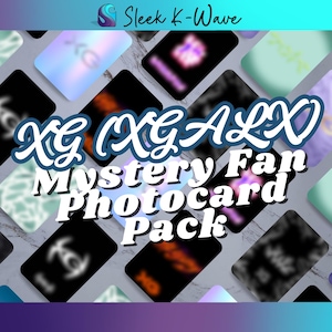 Pack mystère de cartes photo personnalisées XG (XGALX)