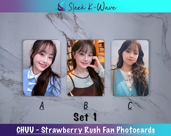 CHUU - Strawberry Rush Custom Fan-Made K-pop Photocards