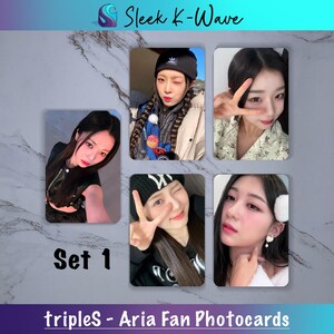 tripleS Aria - Cartes photo K-pop personnalisées pour porte